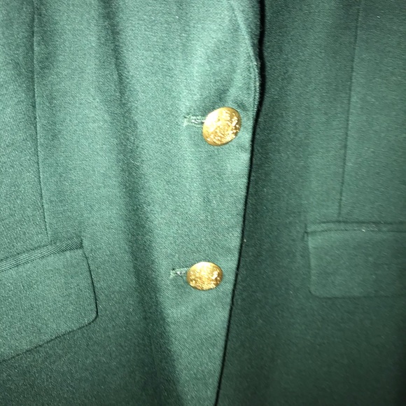 Jcrew schoolboy blazer next to new forest green - Picture 3 of 7